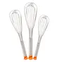 Set de trois fouets inox 25, 30 et 35 cm