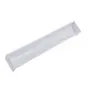 Gouttière à bûche plastique 48 cm