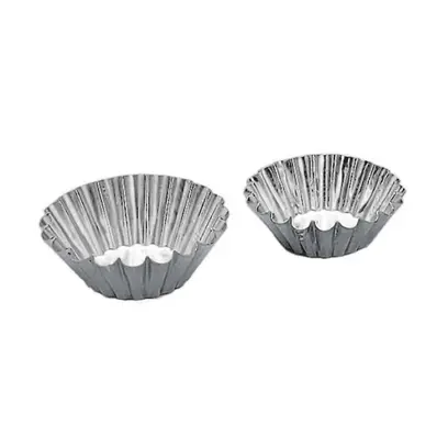 12 moules à brioche en fer blanc Visuel