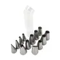 Set de 13 douilles inox cannelées + tube de rangement