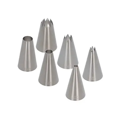 Lot de six douilles inox Visuel