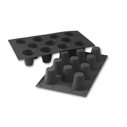 Moule Silicone BlackSil - 11 Babas au Rhum Ø 4,5 cm Visuel