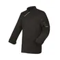 Veste cuisine manches longues noire mixte