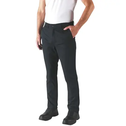 Pantalon de service mixte noir Visuel