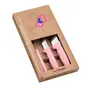 Coffret 3 couteaux boucherie octobre rose