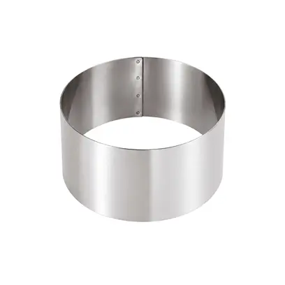 Cercle à Wedding Cake Inox - Ø14 cm H8 cm Visuel
