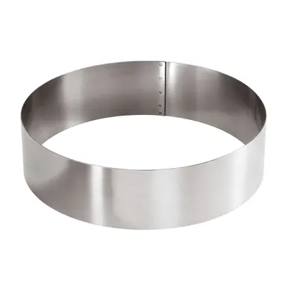 Cercle à Wedding Cake Inox - Ø32 cm Visuel