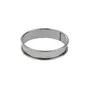 Cercle à tarte bord roulé 2,7 cm de hauteur