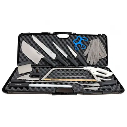 Mallette professionnelle boucherie 15 pièces Victorinox Visuel