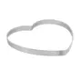 Cercle à Tarte Cœur Inox Perforé - Ø14 à 24 cm