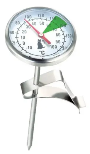 Thermomètre à lait avec cadran principal