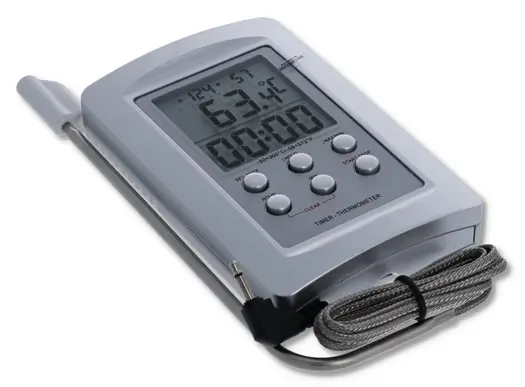 Thermomètre électronique -50°/+300°C avec minuteur intégré Alla® principal