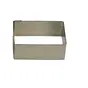 Nonnette rectangle inox - Hauteur 30 Mm Visuel 1