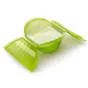 Cocotte micro-onde avec filtre verte