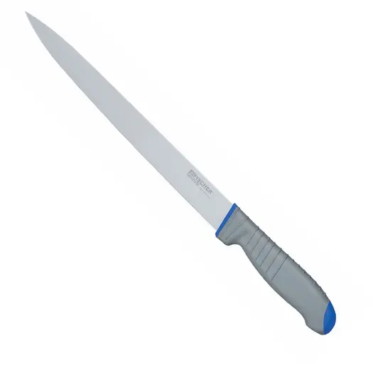 Couteaux  tranchelard  FISCHER BARGOIN lame sandvik 28 CM manche bi-matière ergonomique principal