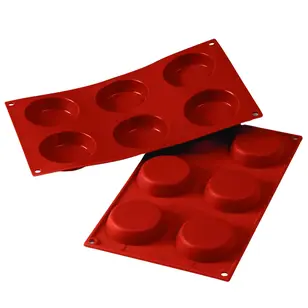 Moule Silicone 6 Millassons 7 x 1,7 Cm - Martellato Visuel