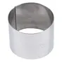 Cercle à mousse inox diamètre h45