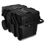 Coffre trolley plastique noir Visuel 3