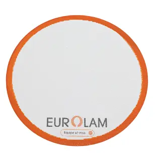 Tapis de cuisson rond en silicone Ø 25 cm Visuel