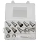  Coffret 34 douilles inox + goupillon - Eurolam