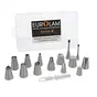  Coffret 34 douilles inox + goupillon - Eurolam