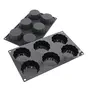 SIL. MOULD BRIOCHETTE D.79 H.30 MM BLACK Visuel 1