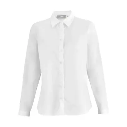 Chemisier Chenin manches longues femme blanc Visuel