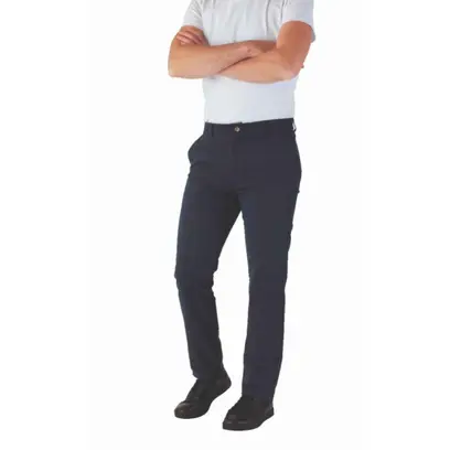 Pantalon Chino homme bleu marine Visuel