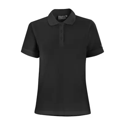 Polo Bergamot manches courtes femme noir Visuel