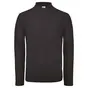 Polo manches longues bleu marine mixte