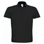 Polo manches courtes noir mixte