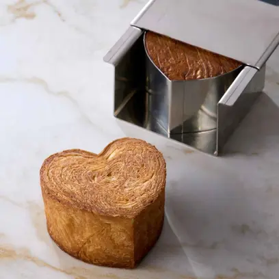 Moule à croissant inox - Cœur Visuel