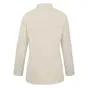 Veste de cuisine manches longues beige femme – Pepper