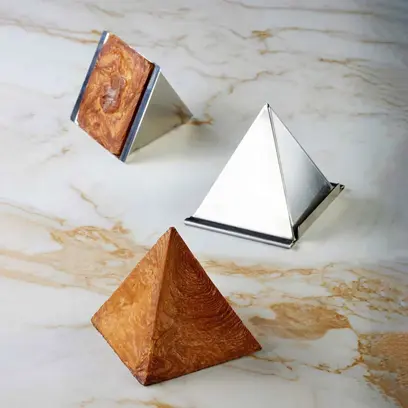 MOULE INOX CROISSANT PYRAMID Visuel