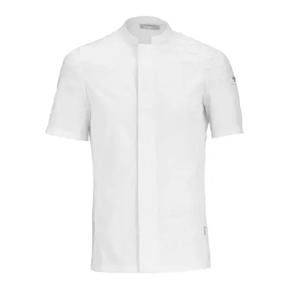 Veste blanche manches courtes homme-BASIL Visuel