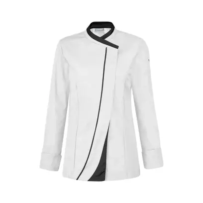 Veste blanche manches longues femme-SAFFRON Visuel