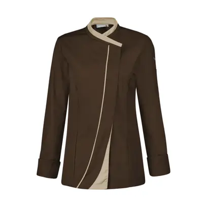  Veste chocolat manches longues femme-SAFFRON  Visuel