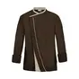 Veste chocolat manches longues homme-MINT