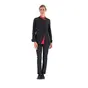 Veste noire manches longues femme-SAFFRON 