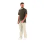 Veste chocolat manches courtes homme-PARSLEY