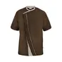 Veste chocolat manches courtes homme-PARSLEY