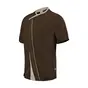 Veste chocolat manches courtes homme-PARSLEY