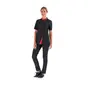 Veste noire manches courtes femme-GINSENG