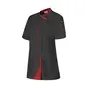 Veste noire manches courtes femme-GINSENG