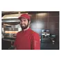  Veste bordeaux manches courtes mixte-NERO