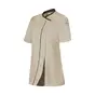 Veste beige manches courtes femme-GINSENG