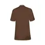 Veste chocolat manches courtes femme-GINSENG
