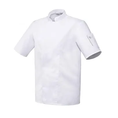 Veste blanche manches courtes mixte-NERO Visuel