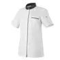 Veste de cuisine manches courtes blanche femme - ELBAX