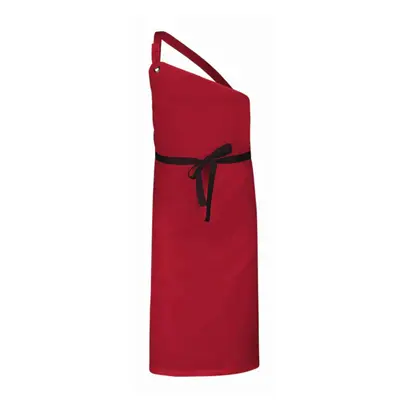 Tablier rouge bordeaux-MACELLO Visuel